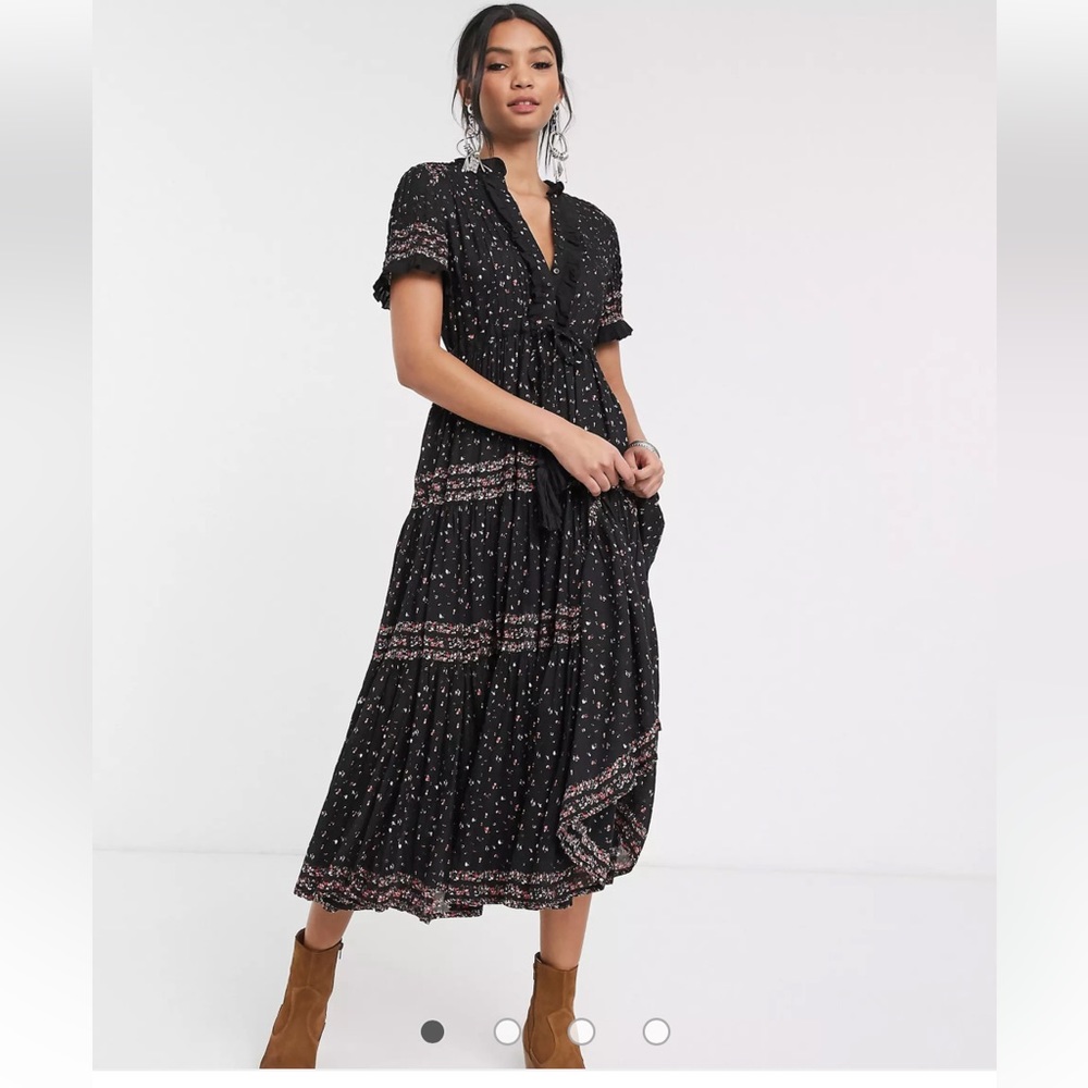 Free People Rare Feelings Midi Dress